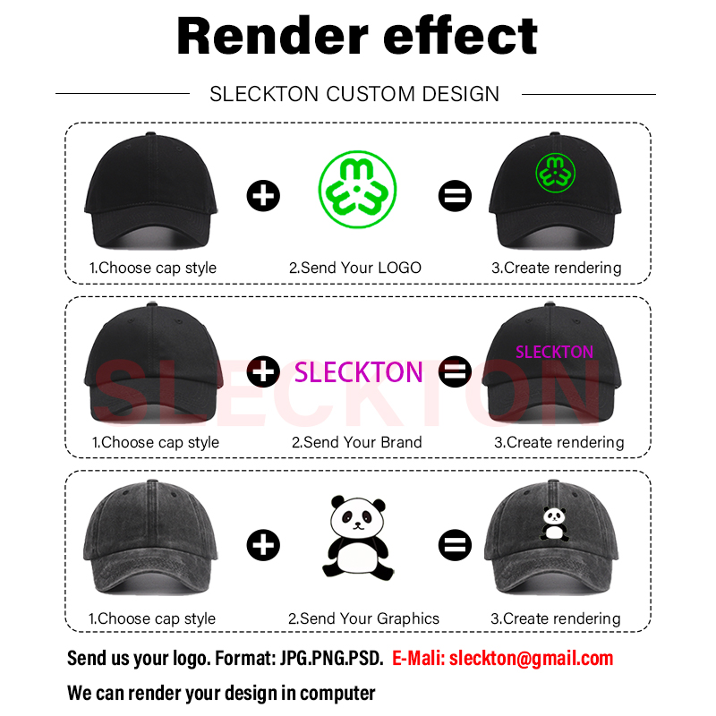 SLECKTON 남녀공용 맞춤형 자수 캡, 패션 스웨이 - Embroidery Design Logo 리뷰 및 가격