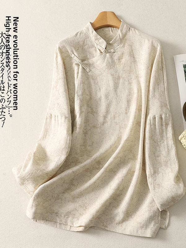 레트로 플로럴 자수 코튼 린넨 셔츠 오버사이즈 여성 패 - Embroidery Cotton Shirt 리뷰 및 가격